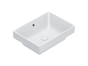 Одиночный прямоугольный умывальник