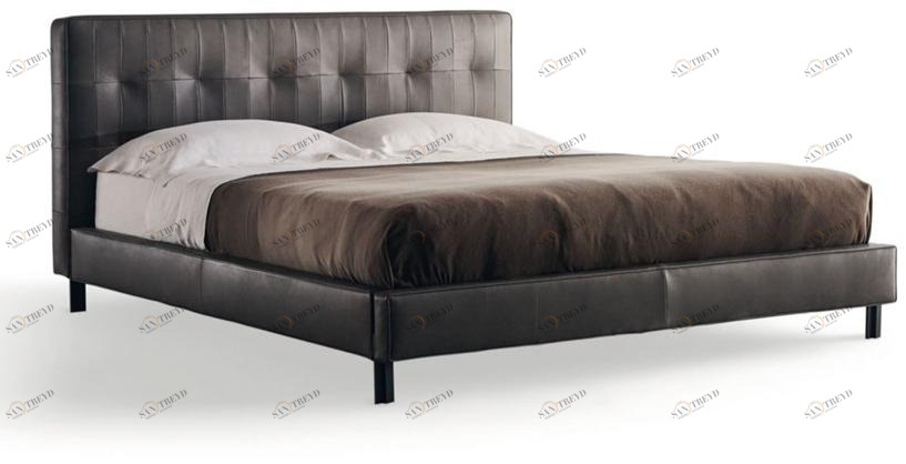 Molteni & C. Двуспальная кровать в коже Anton sun-id-1399449