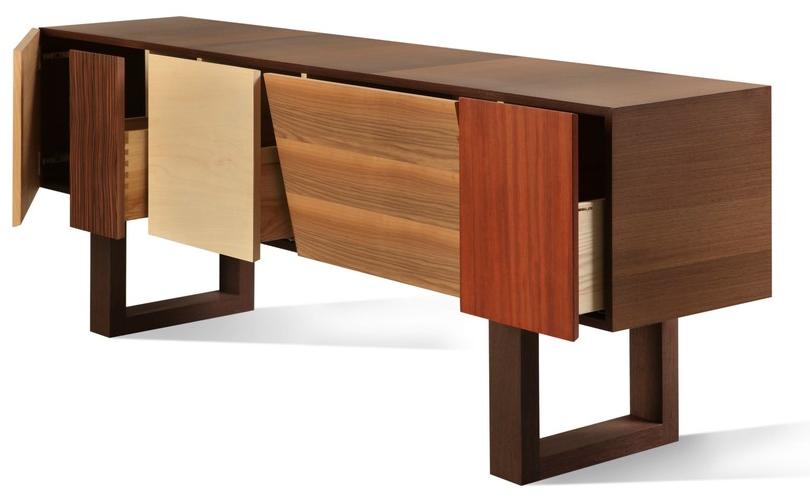 Morelato Комод деревянный с распашными дверцами Patchwork Art. 1721 - Вид №1