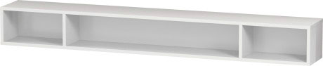 LC120108585 L-Cube Элемент полки (горизонтальный) Белый глянцевый лак Duravit - Вид №2