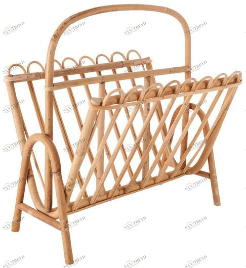 Kok Maison Стойка для журналов из ротанга Vintage 985