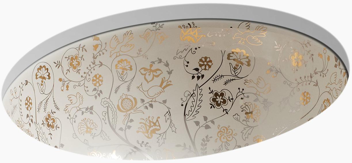 K-14218-T9-47 Накладная раковина под столешницу  прямоугольная Kohler 