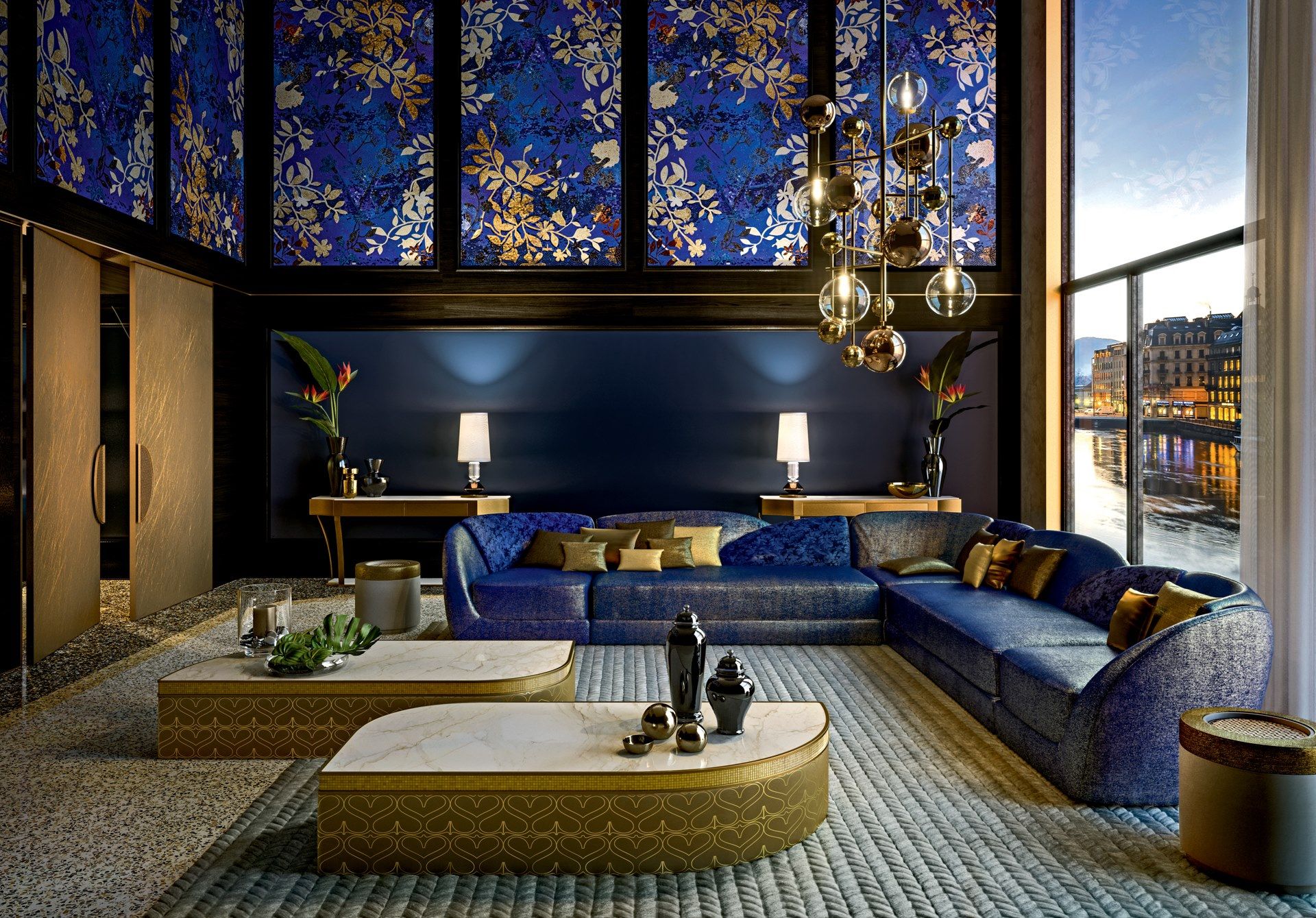 Угловой диван из ткани Sicis Висконти ARCH-00057521 - Вид №2