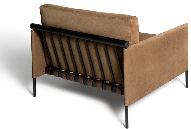 DE PADOVA Кресло из ткани с подлокотниками Étiquette sun-id-1482163 - Вид №1