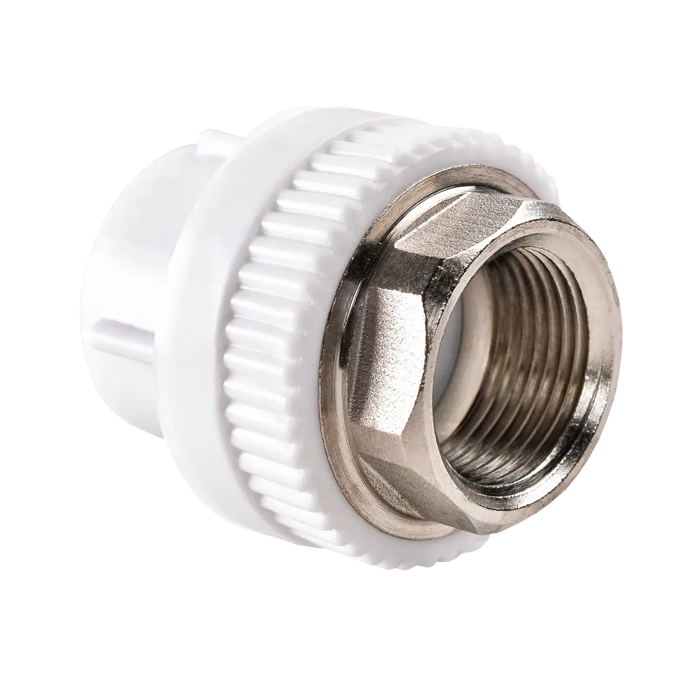 Муфта комбинированная РВК 1 1/2"x50 мм ВР полипропилен 050105 STLM-2086555