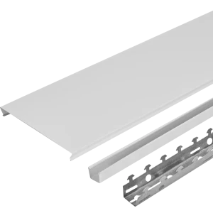 Комплект реечного потолка MONLID 1.8x1.8 м цвет белый матовый