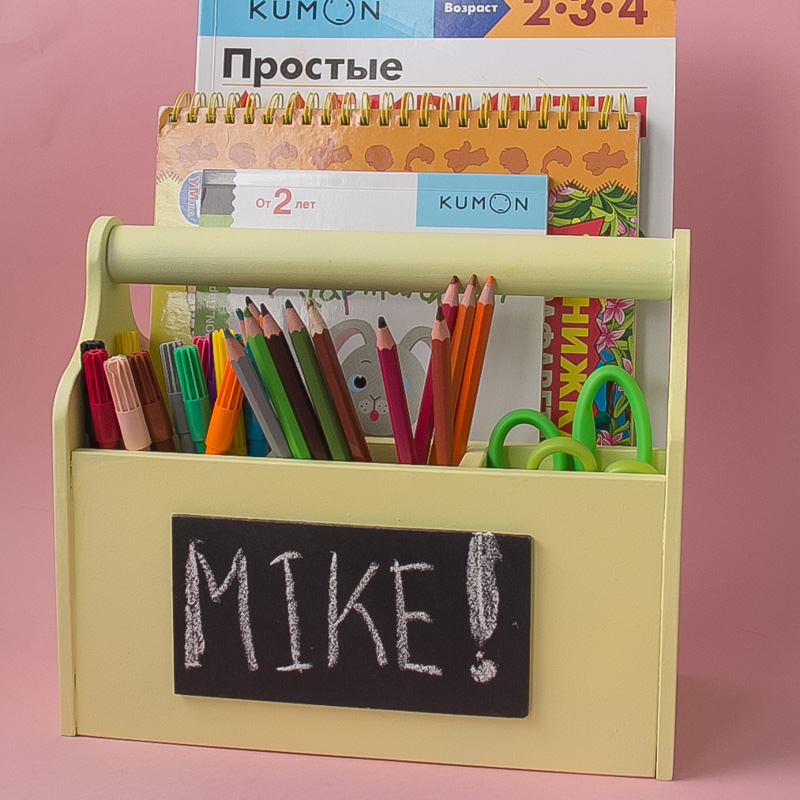 Карандашница большая бирюзовая VAMVIGVAM  282051 Голубой Santreyd  - Вид №5