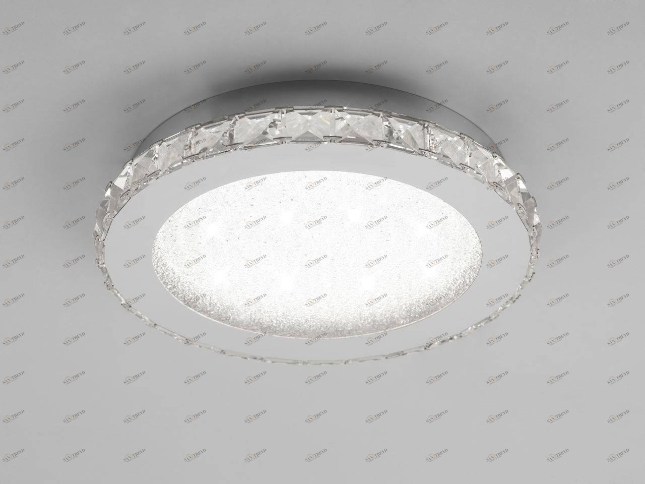 Потолочный светильник Mantra Crystal 4574 MANTRA CRYSTAL 073507 Белый;прозрачный