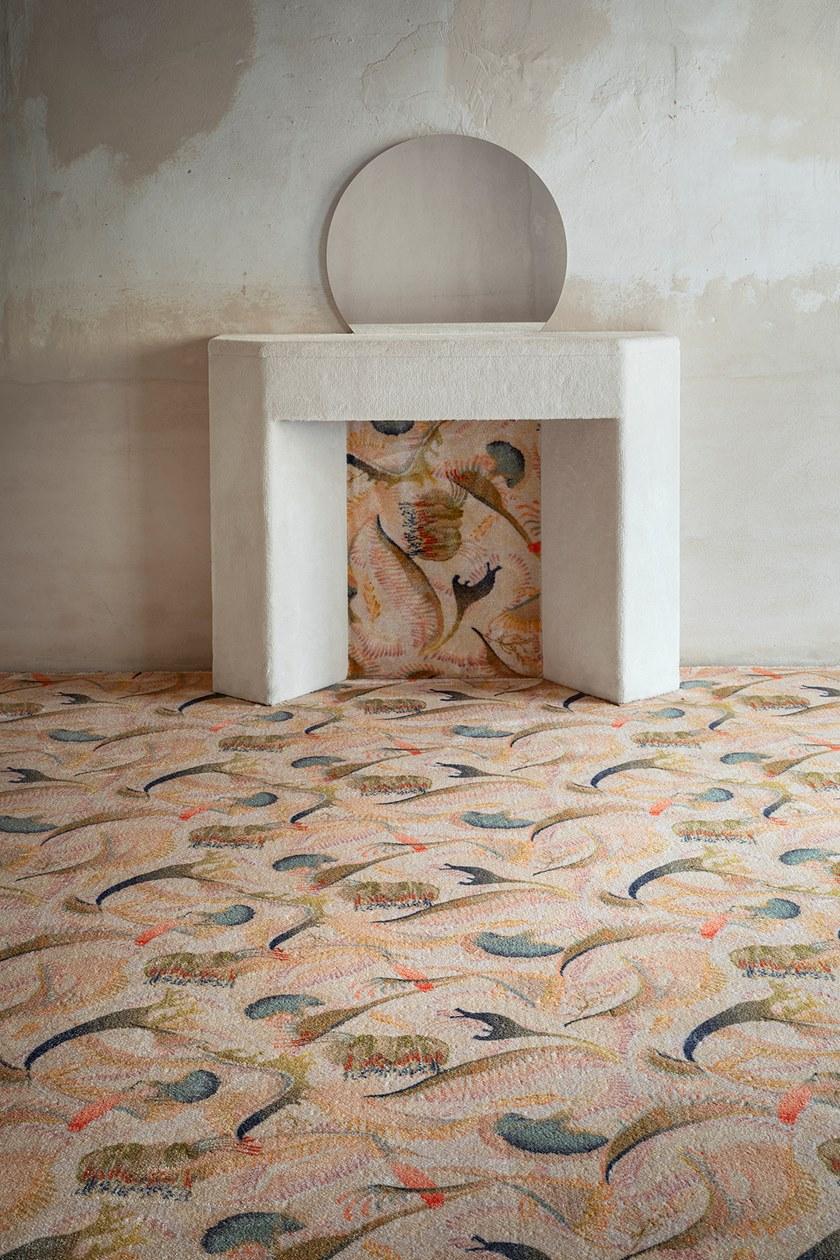 Ковер из полиамида с цветочными мотивами Diva Santreyd sun-id-1360647 - Вид №15