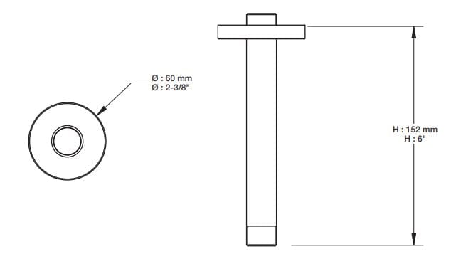 Потолочный душ BARIL RAC-0618-02 ARCH-00025468 - Вид №1