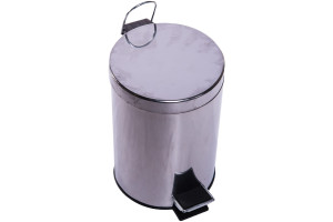 16289401 Ведро для мусора Н101-3L 3 л, хром 102173 Delphinium