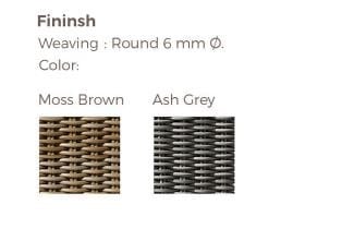 3-местный садовый диван Shintotex® POINT Heritage ARCH-00059189 - Вид №1