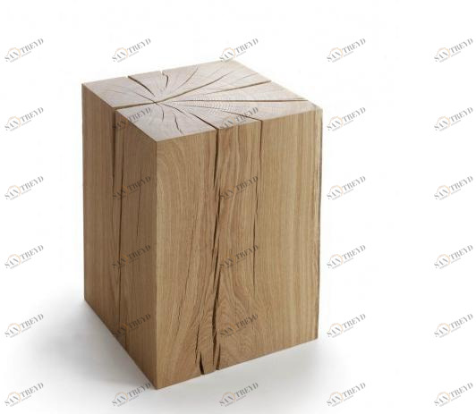 Nikari Низкий деревянный табурет Arte sun-id-1399537