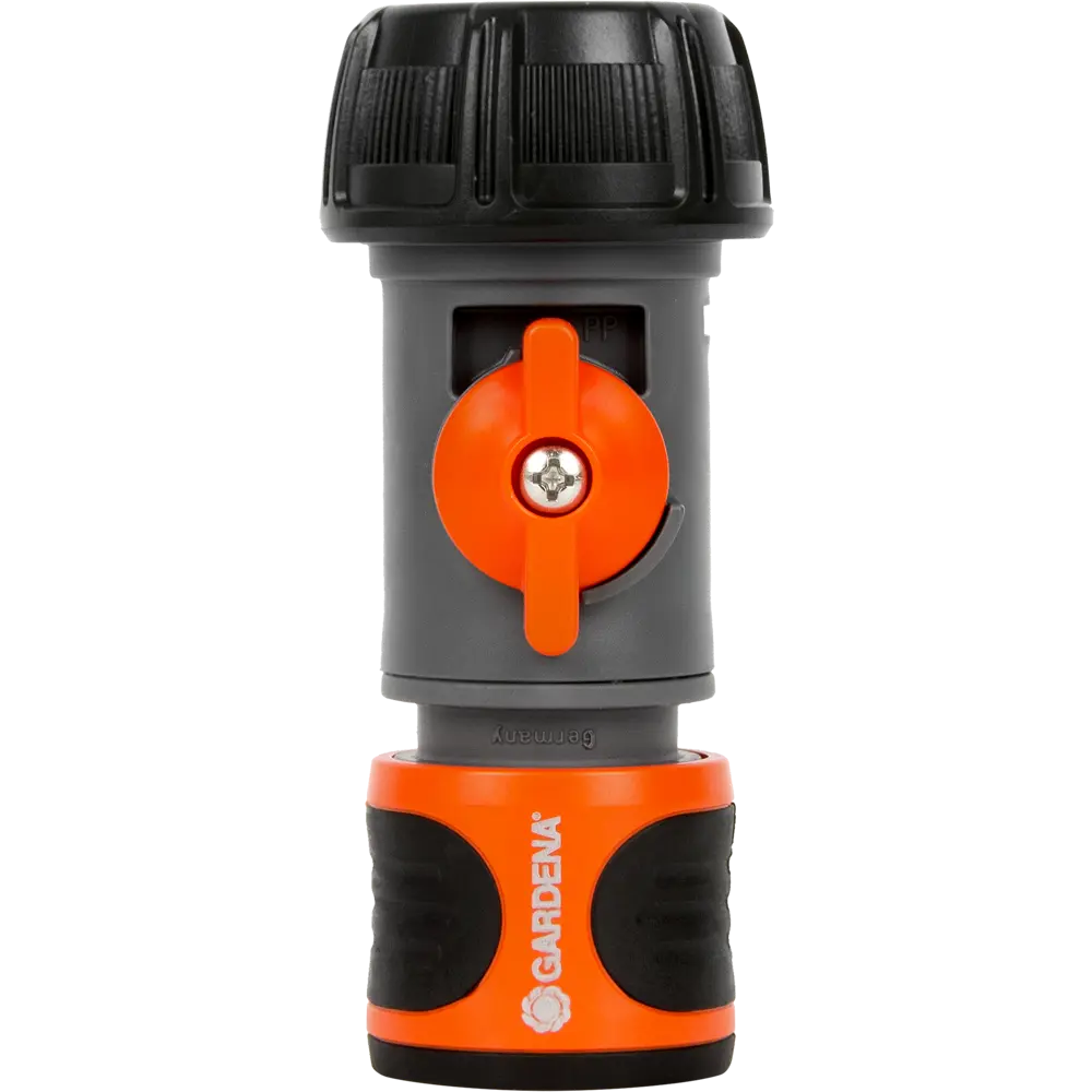 Коннектор для шланга быстросъёмный регулируемый Gardena 3/4 дюйма STLM-2110427 - Вид №1