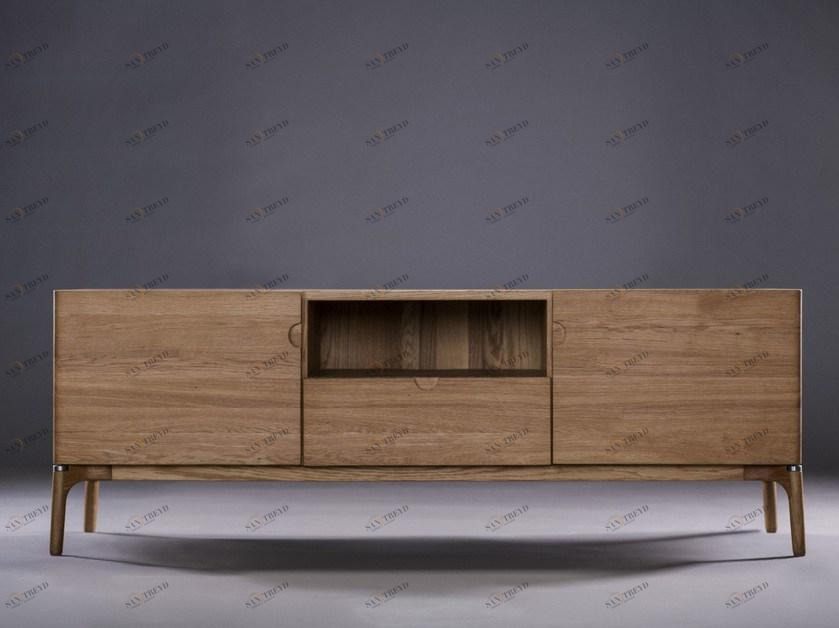 Artisan Буфет из массива дерева с распашными дверцами с ящиками Naru Sbnaxxyy 