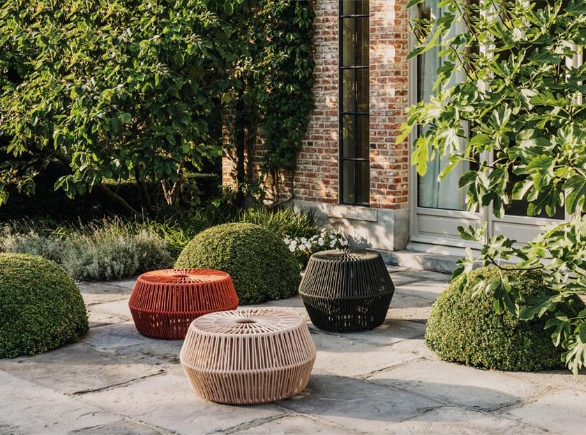 Kettal Круглый садовый пуф Zigzag sun-id-1383864 - Вид №3