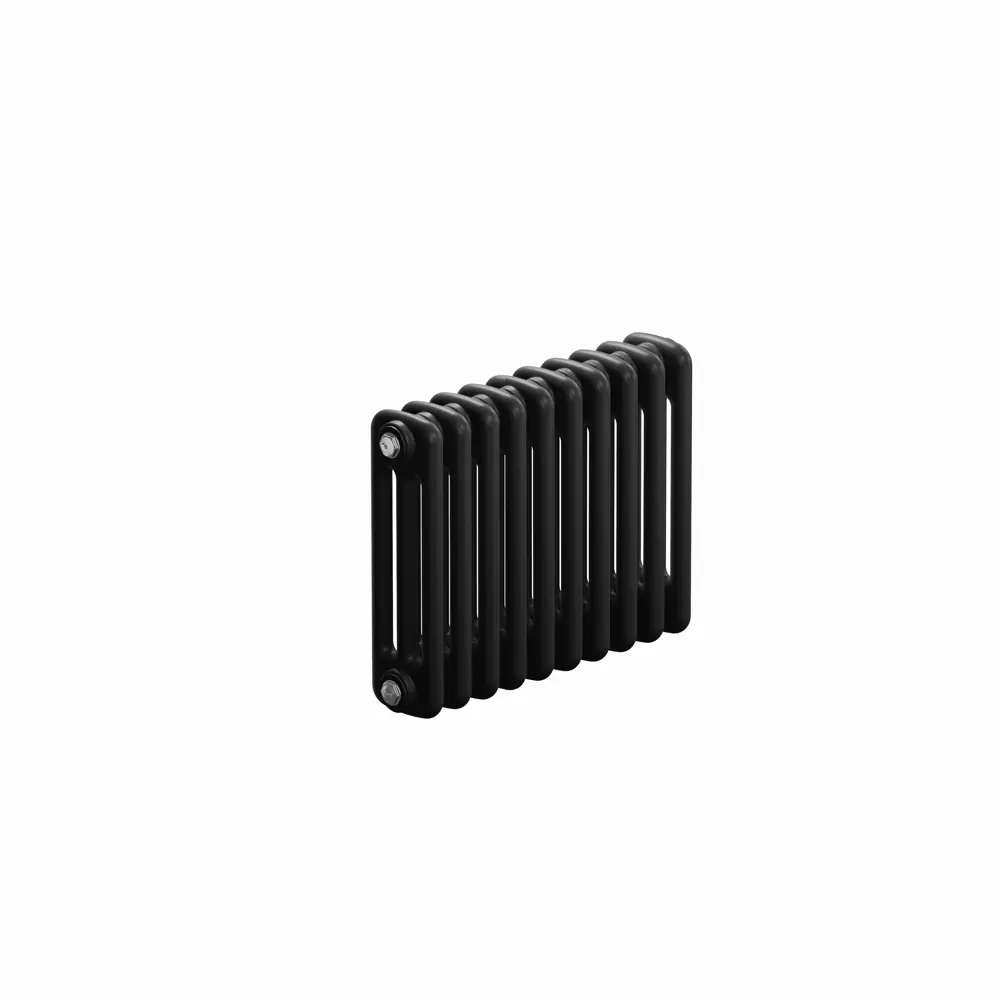 Радиатор трубчатый Rifar Tubog TUB 3037-10AN 300/107 10 секций боковое подключение сталь черный STLM-2136730
