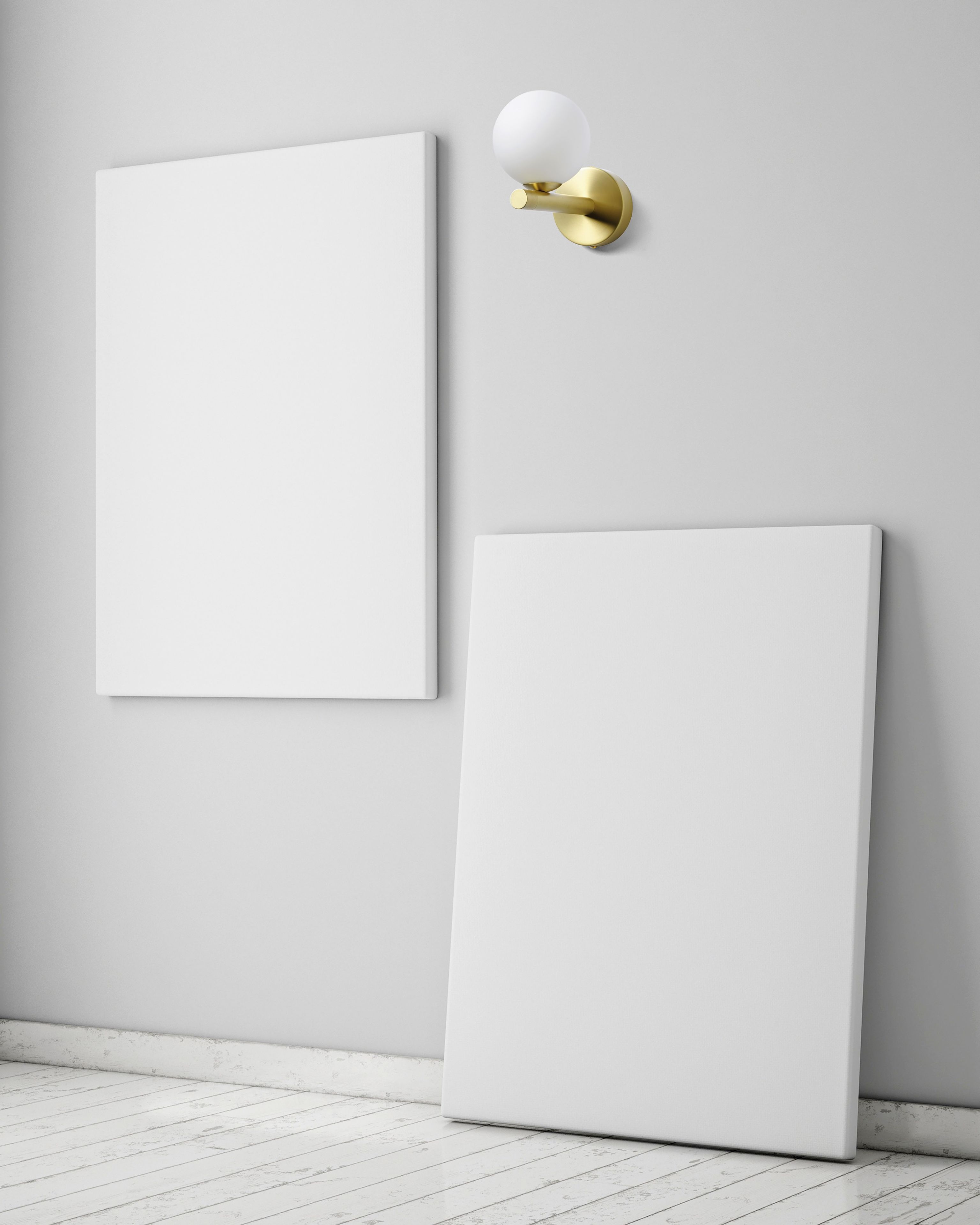 Металлические и опаловые стеклянные бра Miloox ARCH-00011378 - Вид №1