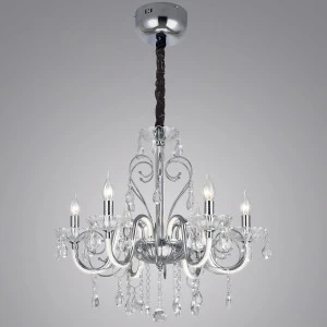 Подвесная люстра Bogates Liberty 411/6 Strotskis BOGATES ДИЗАЙНЕРСКИЕ, LIBERTY 186772 Хром