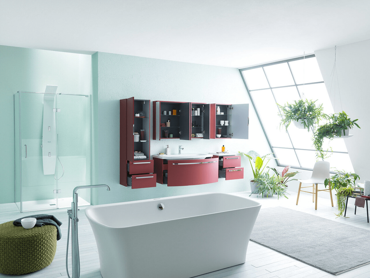 Шкаф пенал Adele 01047  Словения Kolpa-San - Вид №4