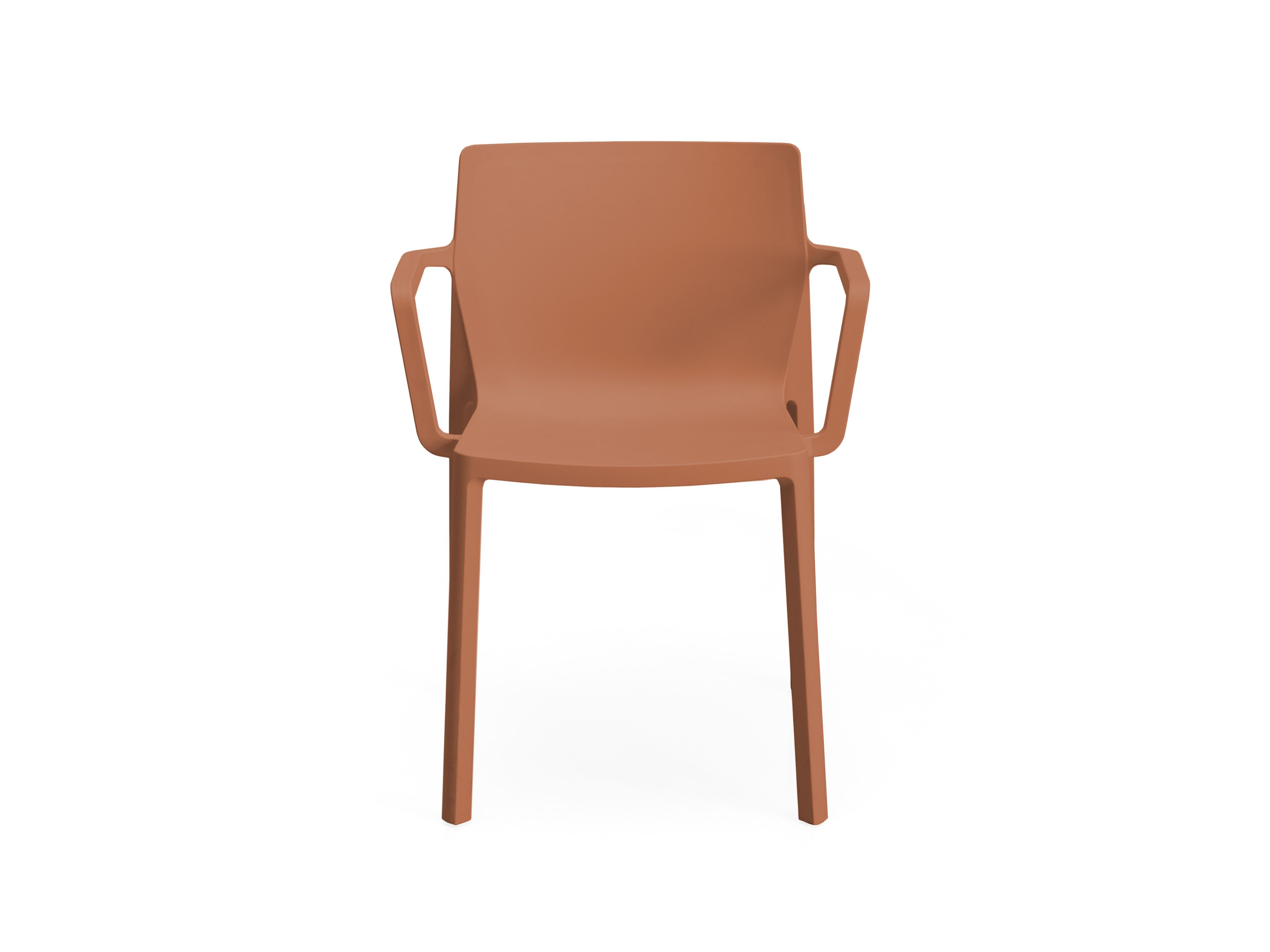 Рециркулированный пластиковый штабелируемый стул с подлокотниками Kristalia LP ARCH-00051378 - Вид №4