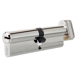 Цилиндр Apecs SM-105(50C/55)-C-NI, 50x55 мм, ключ/вертушка, цвет никель 82379244 STLM-2187679