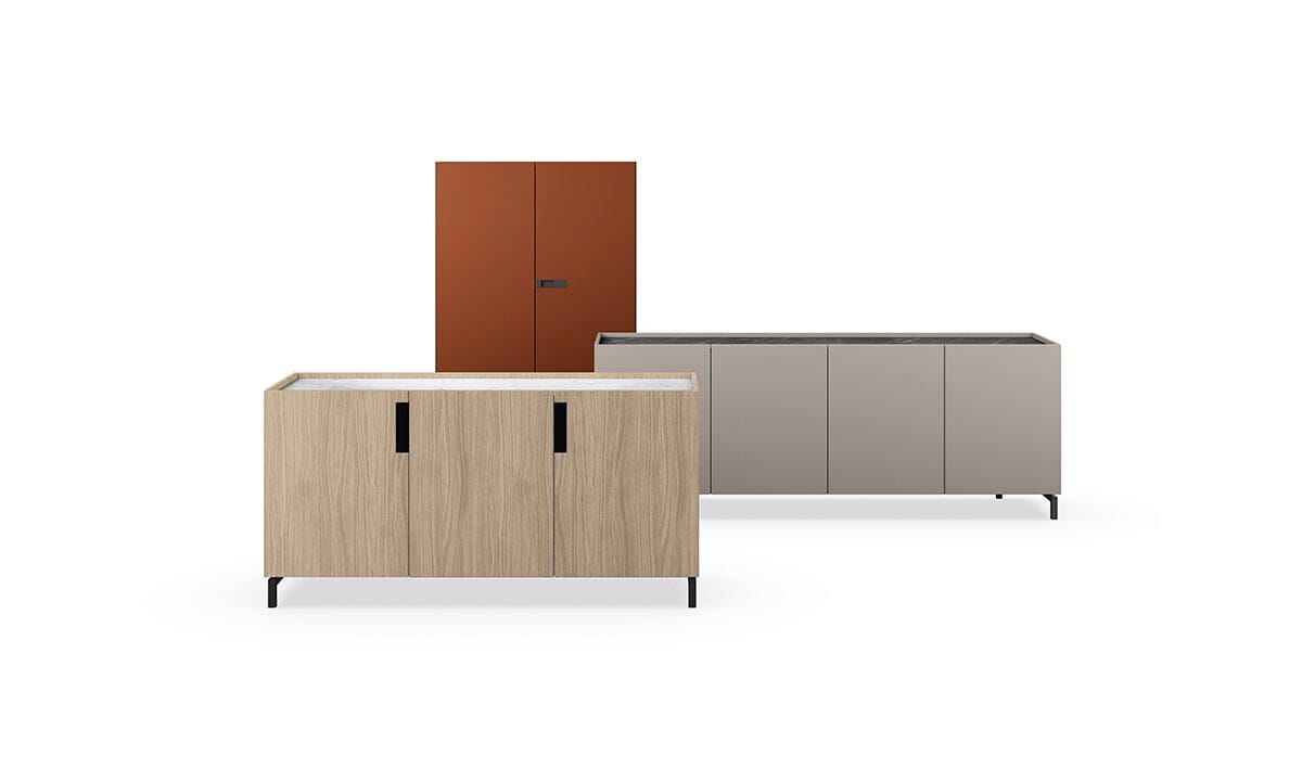 Деревянный шкаф Febal Casa Leaf ARCH-00113953 - Вид №1