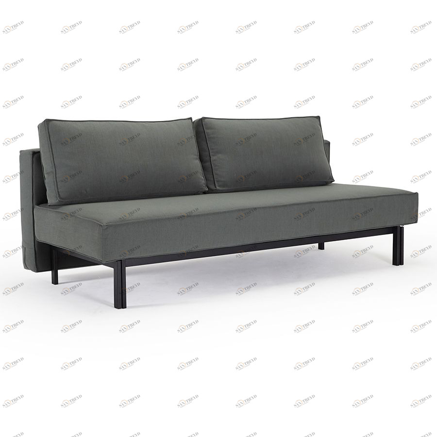 Диван Sly с подушками и серыми ножками, зеленый Innovation Living SLY518