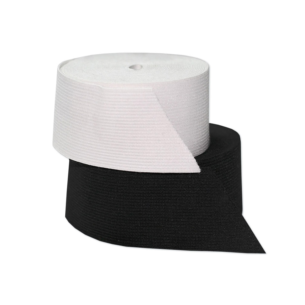 0050 Б Лента эластичная 50 мм белый Santreyd 