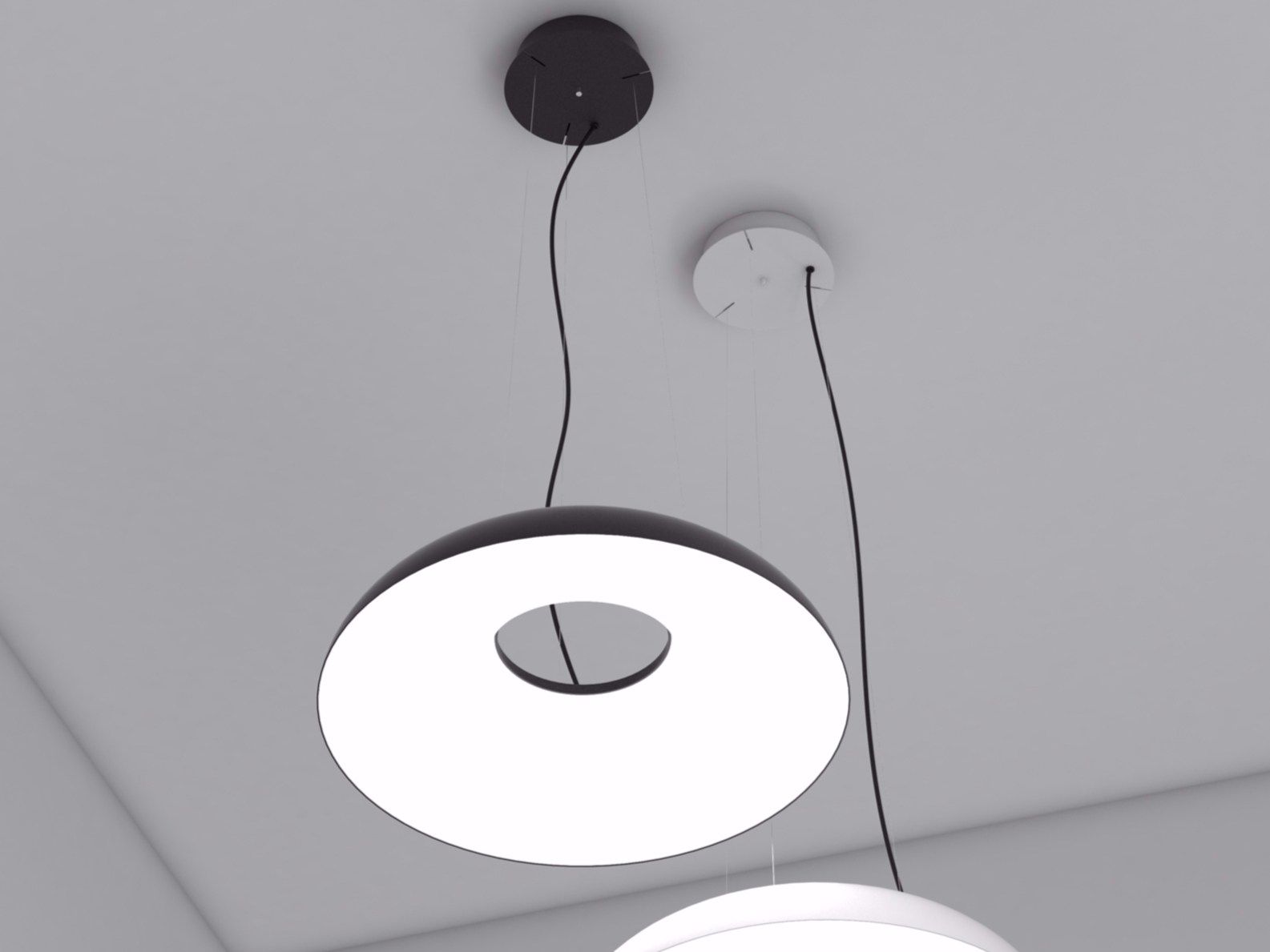 Подвесной светильник из алюминия и метакрилата Martinelli Luce Maggiolone ARCH-00127365 - Вид №5