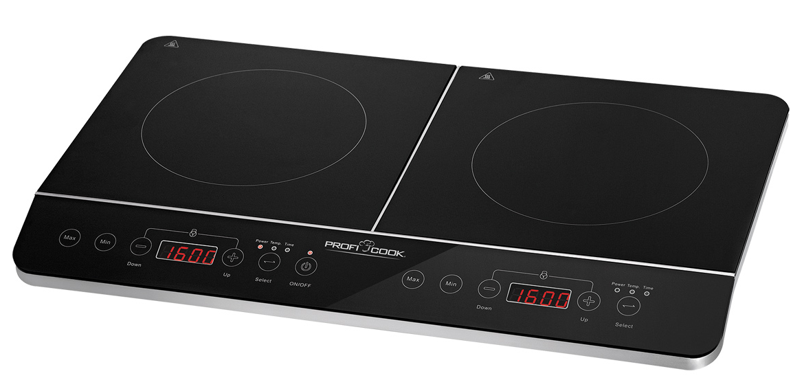 8117097 Плита компактная электрическая Profi Cook PC-DKI 1067 черный ProfiCook STDN-0059956