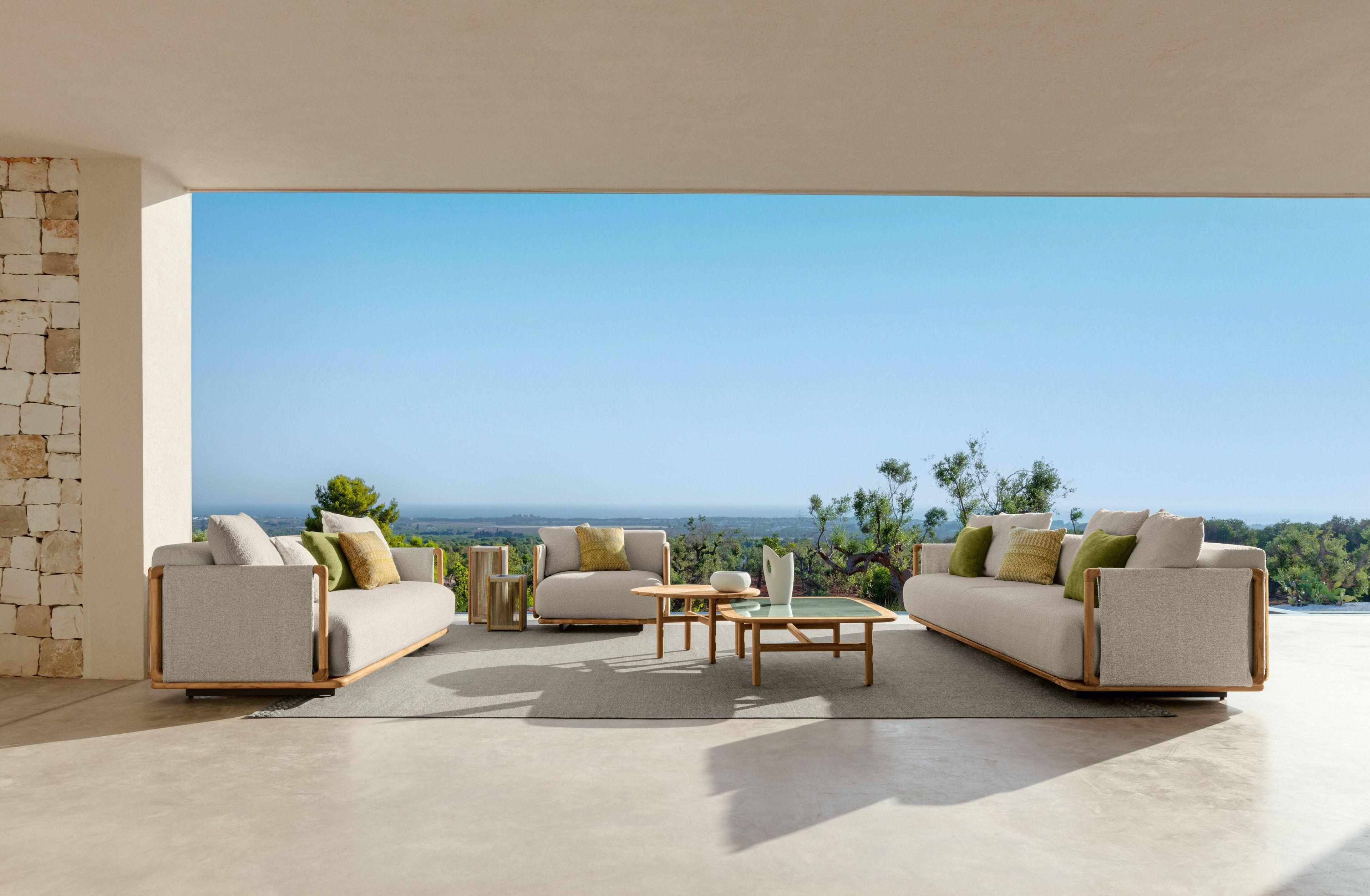 Ткань сад диван Talenti Jun ARCH-00059394 - Вид №2