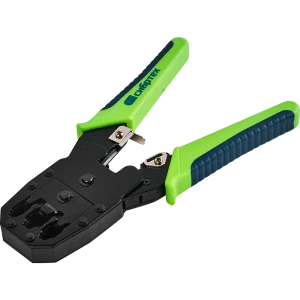 Кримпер для обжима телефонных и компьютерных клемм 4P-8P Сибртех 17733