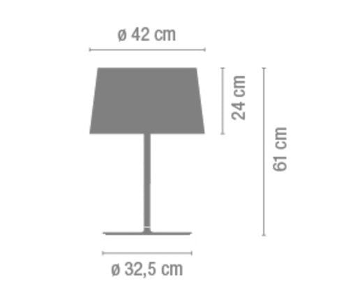 Настольная лампа из метакрилата Vibia ARCH-00004612 - Вид №7