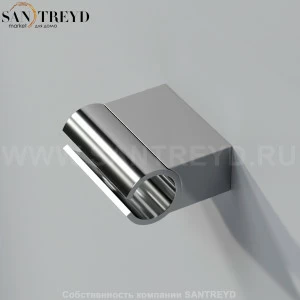 Держатель для ручного душа CRUB0969S SQUARE хромированный