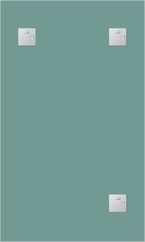 BY 0819 Зеркало с зеркальным обрамлением EVOFORM Style - Вид №2