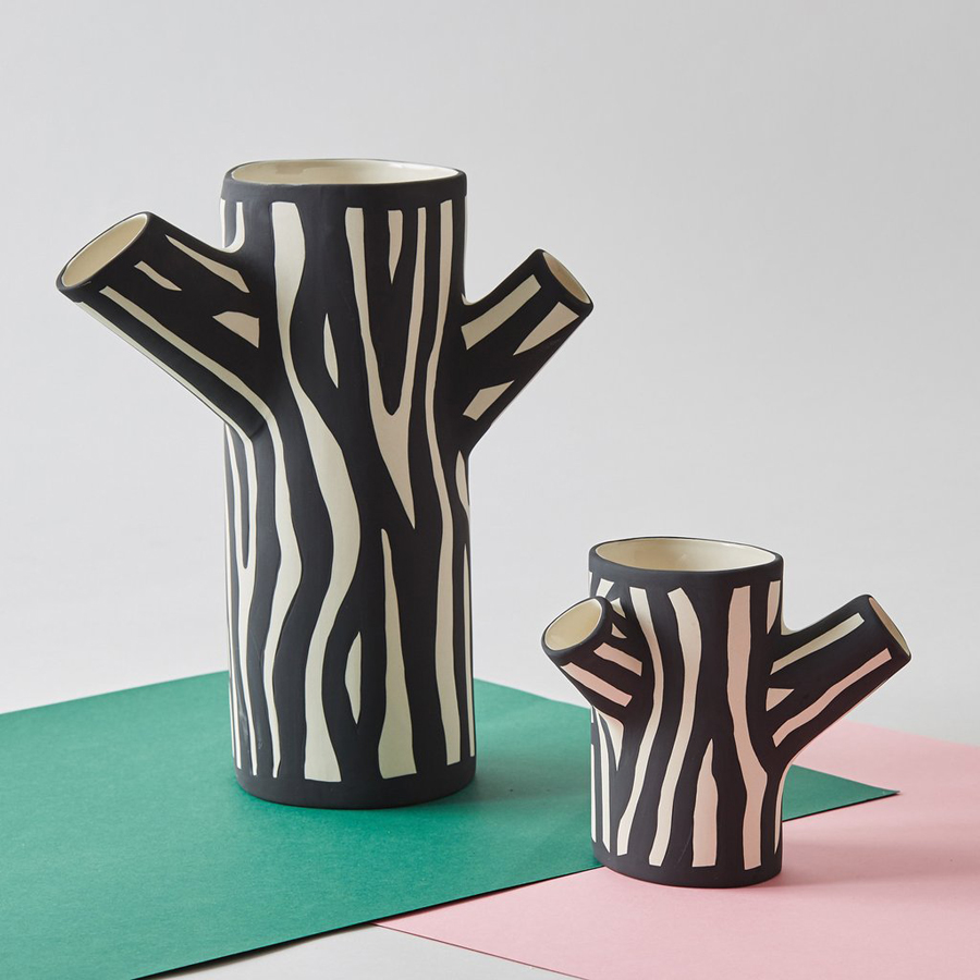 Ваза Tree Trunk M белая Hay 401679 - Вид №2