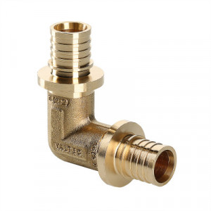 VTm.451.BG.002525 Фитинг аксиальный универсальный – угольник надвижной Valtec 25 (3,5) мм х 25 (3,5) мм