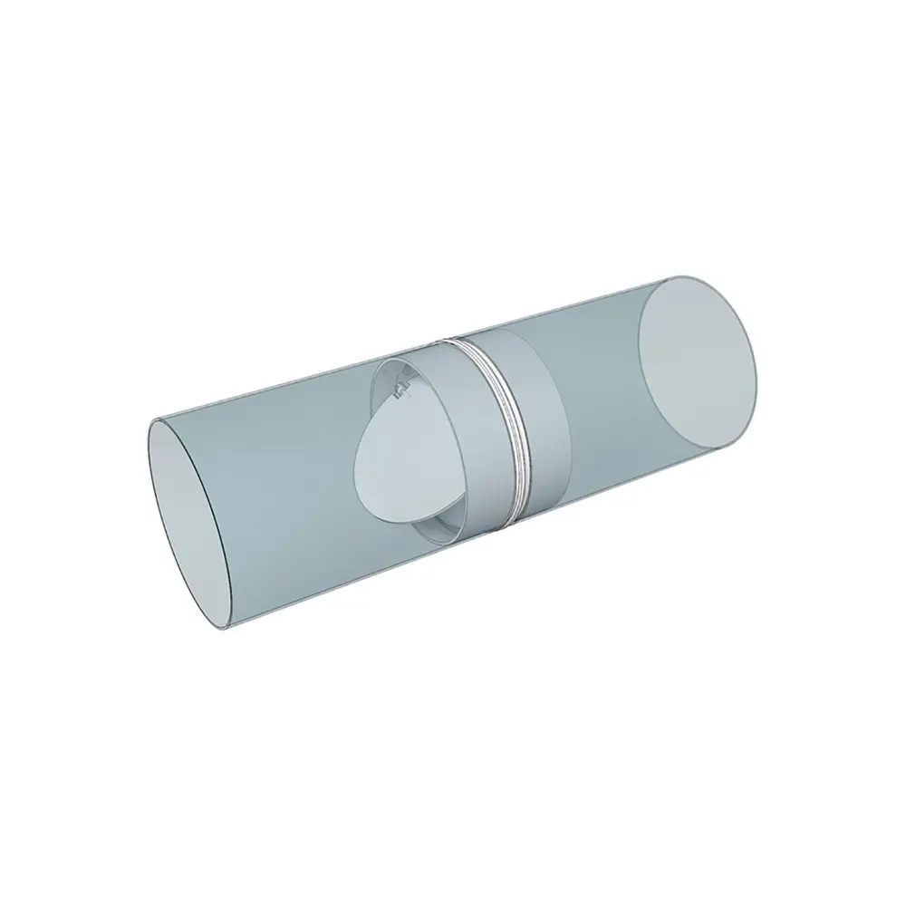 Соединители воздуховодов с обратным клапаном Fonet D125 мм пластик STLM-2191715 - Вид №4