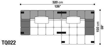 B&B Italia Модульный секционный диван Tufty time sun-id-1414316 - Вид №56