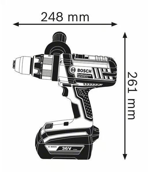 BOSCH PROFESSIONAL Ударные дрели - аккумуляторные отвертки sun-id-1423038 - Вид №1