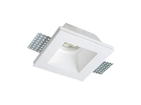 Квадратный утопленный гипсовый прожектор Terzo Light BRADLEY 2 ARCH-00126419