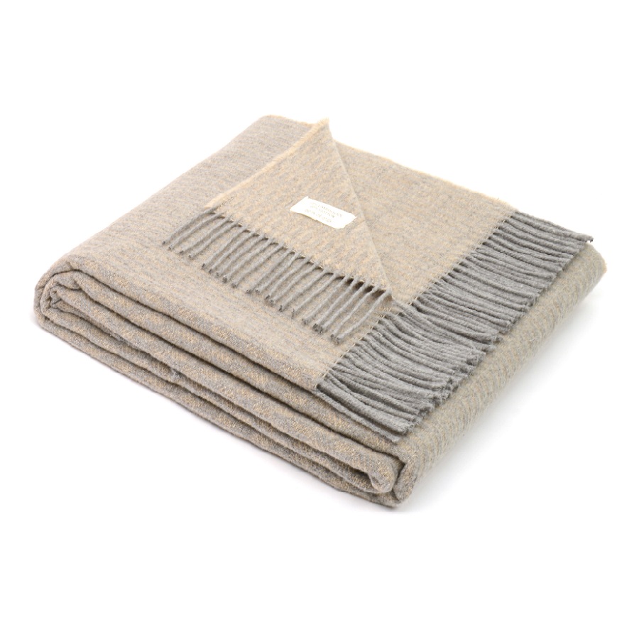 Плед Grifone, 130х200 см, бежево-голубой MARZOTTO GRIFONE0004 - Вид №2