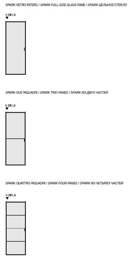 Тканые стеклянные раздвижные двери Longhi Aluminiun Chic-Doors ARCH-00122604 - Вид №10