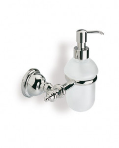 EL30(08) Stil Haus Elite, настенный стеклянный дозатор, цвет хром