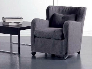 Marac Кресло из ткани на колесиках Micromilla