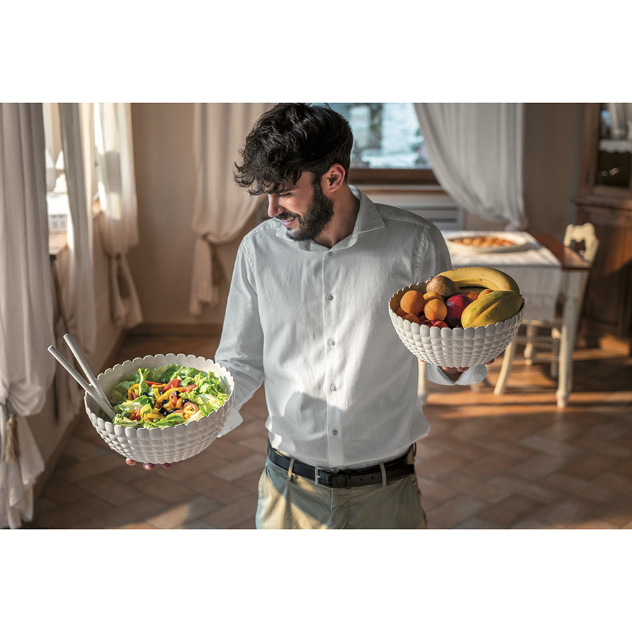 213825156 Салатник tiffany, 3 л, молочно-белый Guzzini  - Вид №2