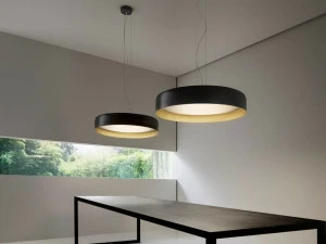 PANZERI Светодиодный подвесной светильник прямого и отраженного света Ginevra