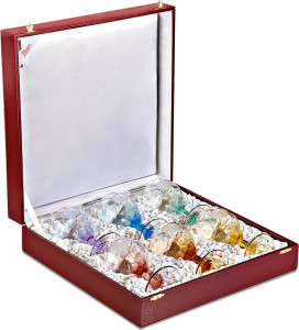 88032 Moser Набор из 6 бокалов для коньяка 320мл "Паула" (6цв) п/к Хрусталь бессвинцовый