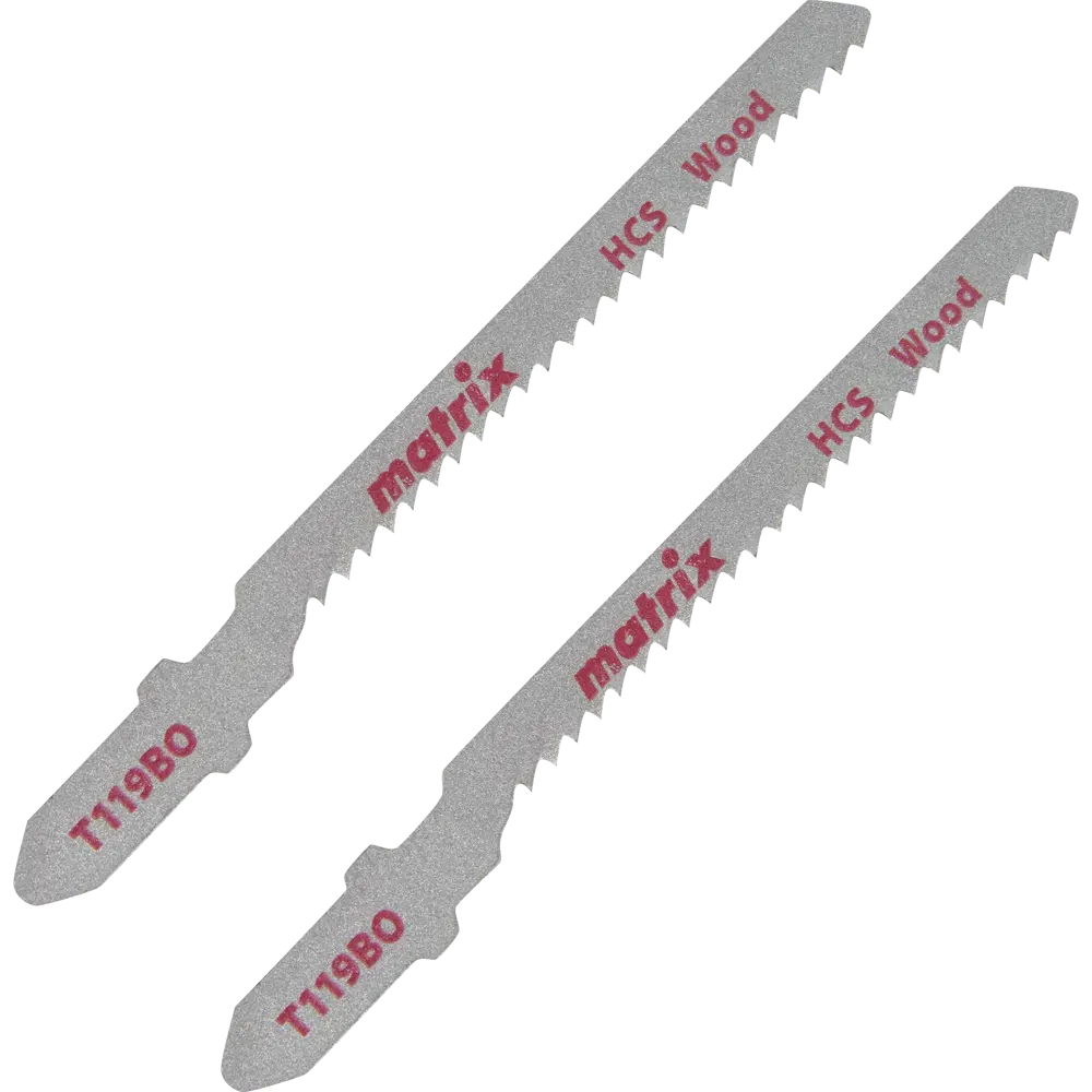 Пилка для лобзика по дереву Matrix T119BO чистый рез, 3 шт STLM-2091409 - Вид №1